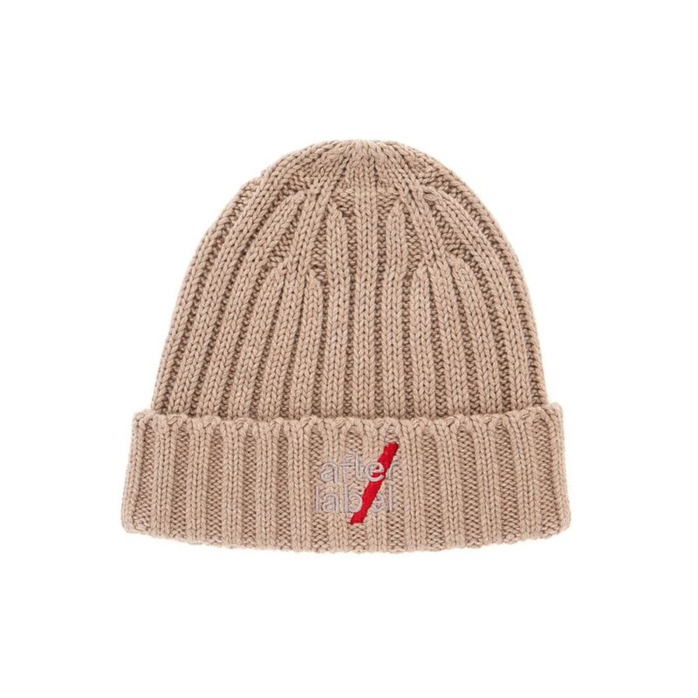 After Label Women Kiruna Hat In Cotton, Wool And Cashmere Beige Unisex